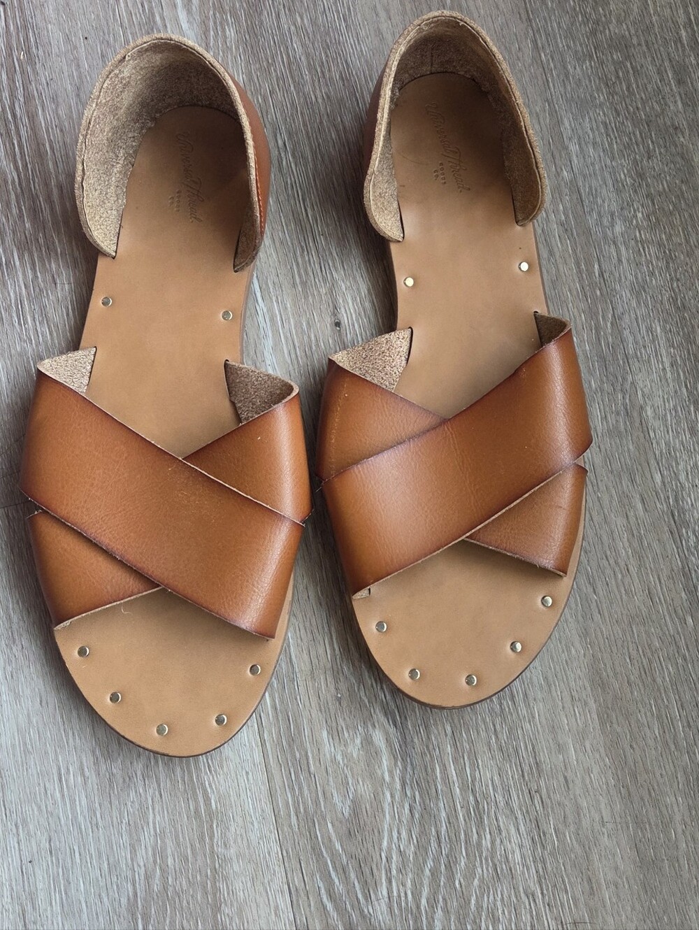 Tan Sandal, Universal Thread, Size 9